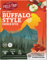 Meat Snacks, Chicken & Apple, Buffalo-Style,9 - 2.5 OUNCE