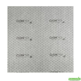 Sorbent Pad, Clean Tek, Heavyweight, 30 x 30 Inch, Gray, Perforated,50 - 1 EACH