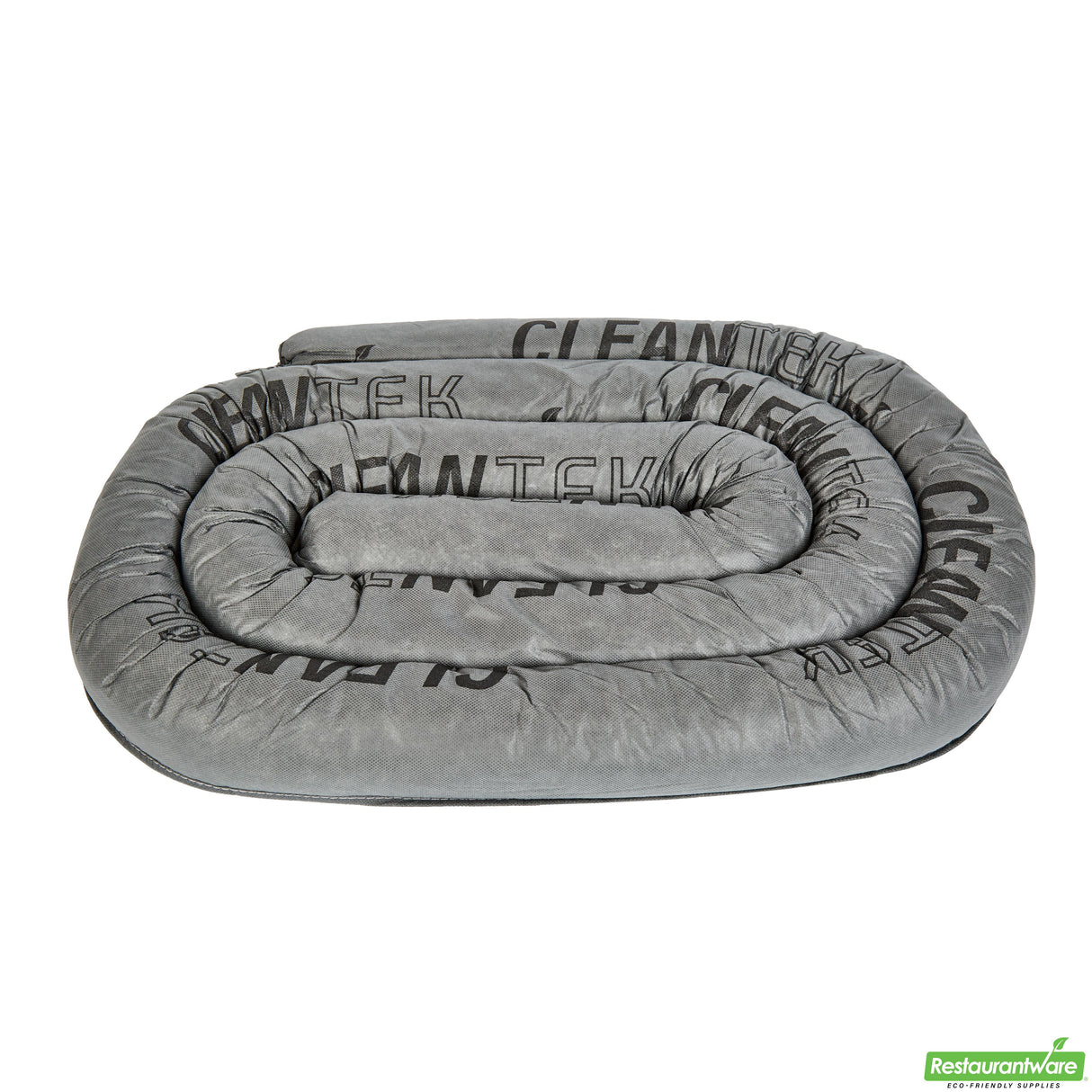 Sorbent Sock, Clean Tek, Heavy-Duty, 12 Foot x 3 Inch, Gray,4 - 12 FOOT
