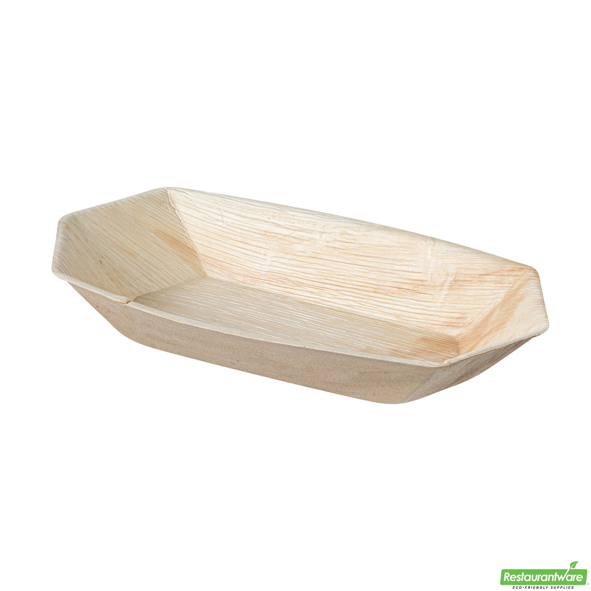 Bowls, Indo 27 Ounce, Palm Leaf, Natural, 11.50 x 6 x 1.75 Inch,4 - 25 COUNT