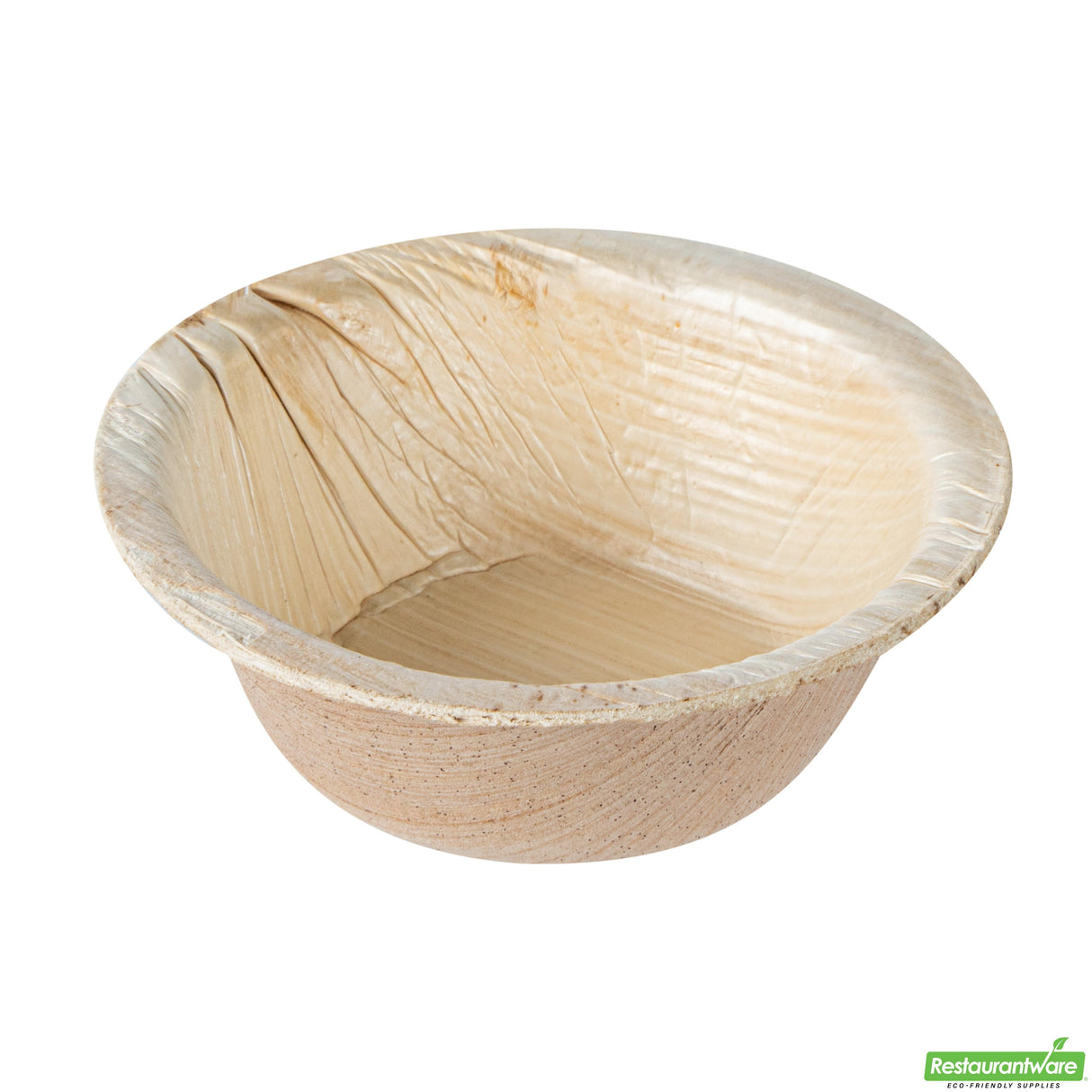 Bowls, Dip, Indo 1 Ounce, Palm Leaf, Natural, 2.50 x 2.50 x 1 Inch, Round,4 - 25 COUNT