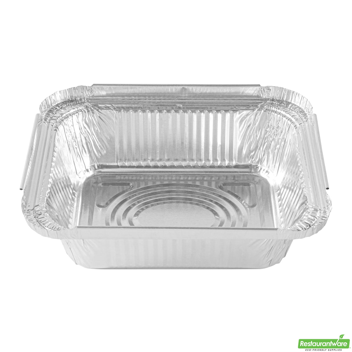 Containers, Foil Lux 5.75 x 4.75 x 1.50 Inch, Aluminum, 1 Pound, Oblong,100 - 1 EACH