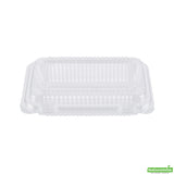 Containers, Thermo Tek, Plastic, Clear, 6 x 4 x 1.50 Inch, Rectangular, Clamshell,100 - 1 EACH