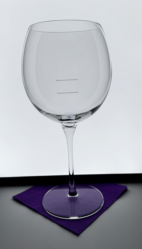 Glasses, Wine, Renaissance, 24 Ounce, Etched 6 & 9 Ounce Pour Line,12 - 1 EACH