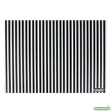 Food Wrap & Basket Liners, RW Base 15 x 11 Inch, Greaseproof Paper, Black & White Stripe,200 - 1 EACH