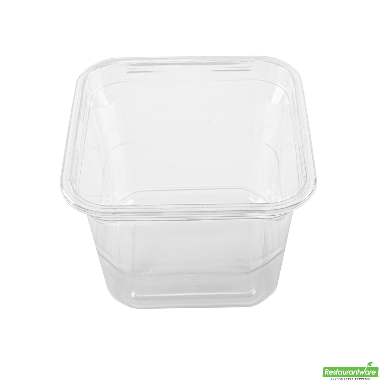 Containers, Deli & Snack, Thermo Tek 20 Ounce, Plastic, Clear, 4.50 x 4.50 x 3.50 Inch, Square,2 - 50 COUNT