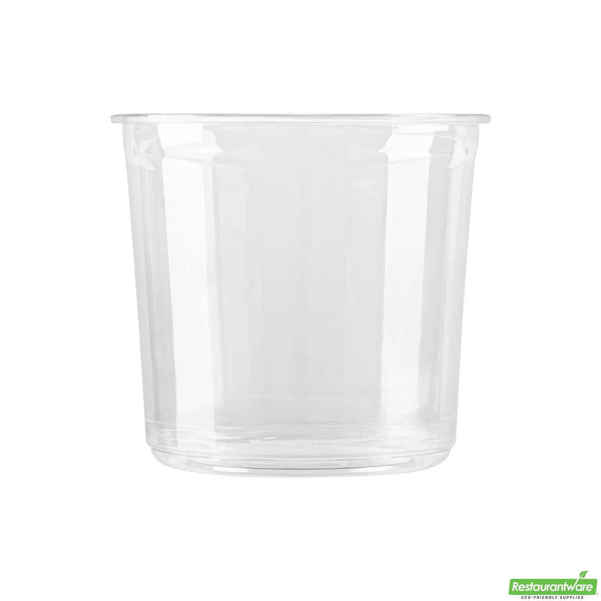 Containers, To-Go Deli, Thermo Tek 24 Ounce, Plastic, Clear, 4.50 x 4.50 x 4.25 Inch, Round,4 - 25 COUNT