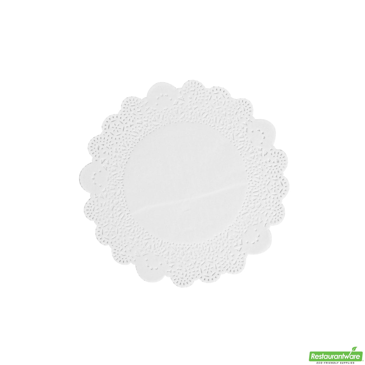 Doilies, Pastry Tek 8 x 8 Inch, Paper, White, Round,100 - 1 EACH