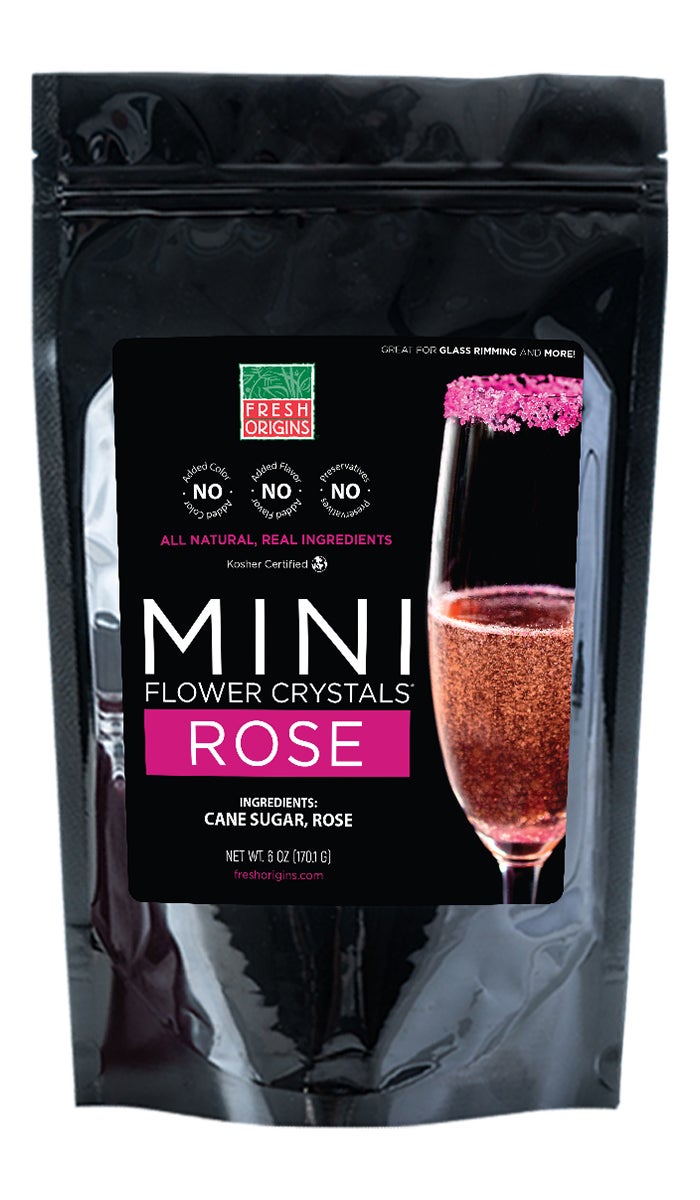 Flower Crystals, Rose,3 - 6 OUNCE