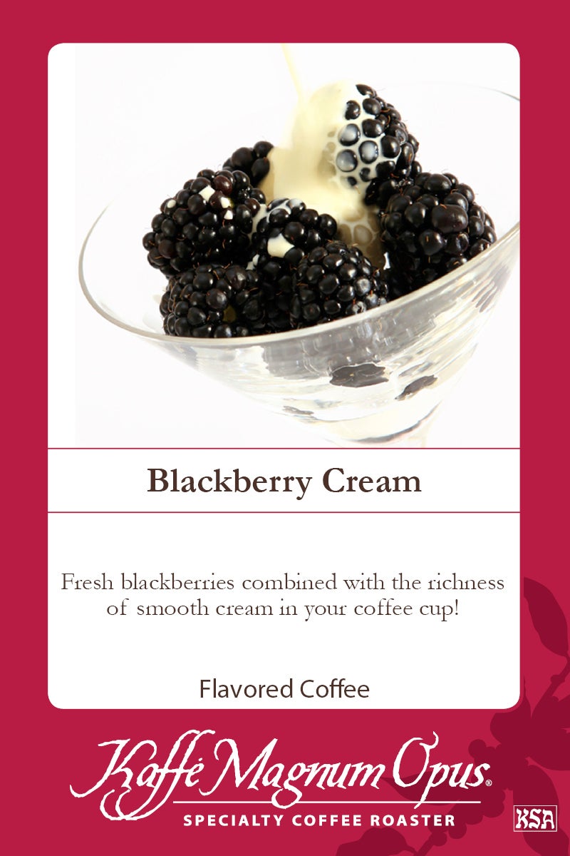 Coffee, Whole Bean, Blackberry Cream,2 - 5 POUND