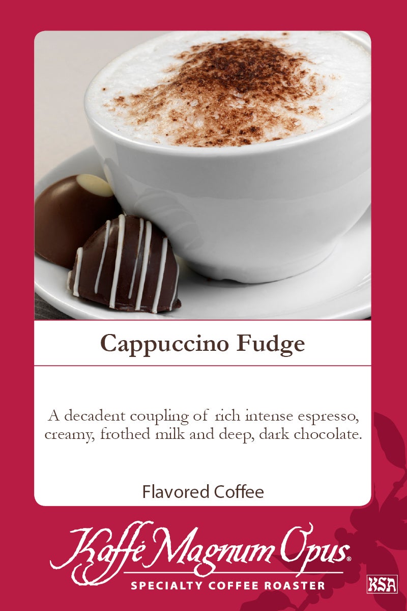 Coffee, Whole Bean, Cappuccino Fudge,2 - 5 POUND