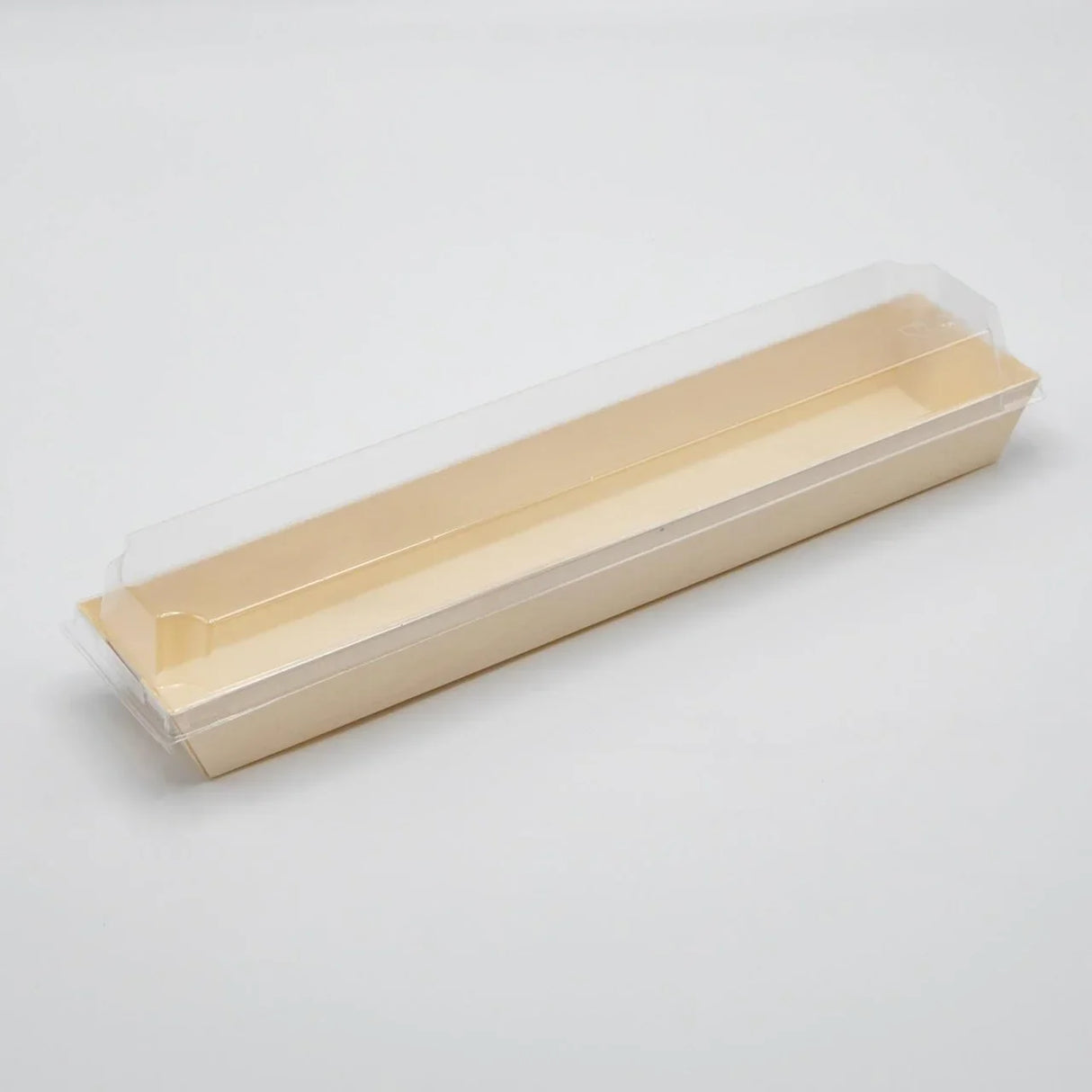 Trays, 11.80 x 2.60 Inch, Wood, Balsa, includes Clear Lid,2 - 50 COUNT