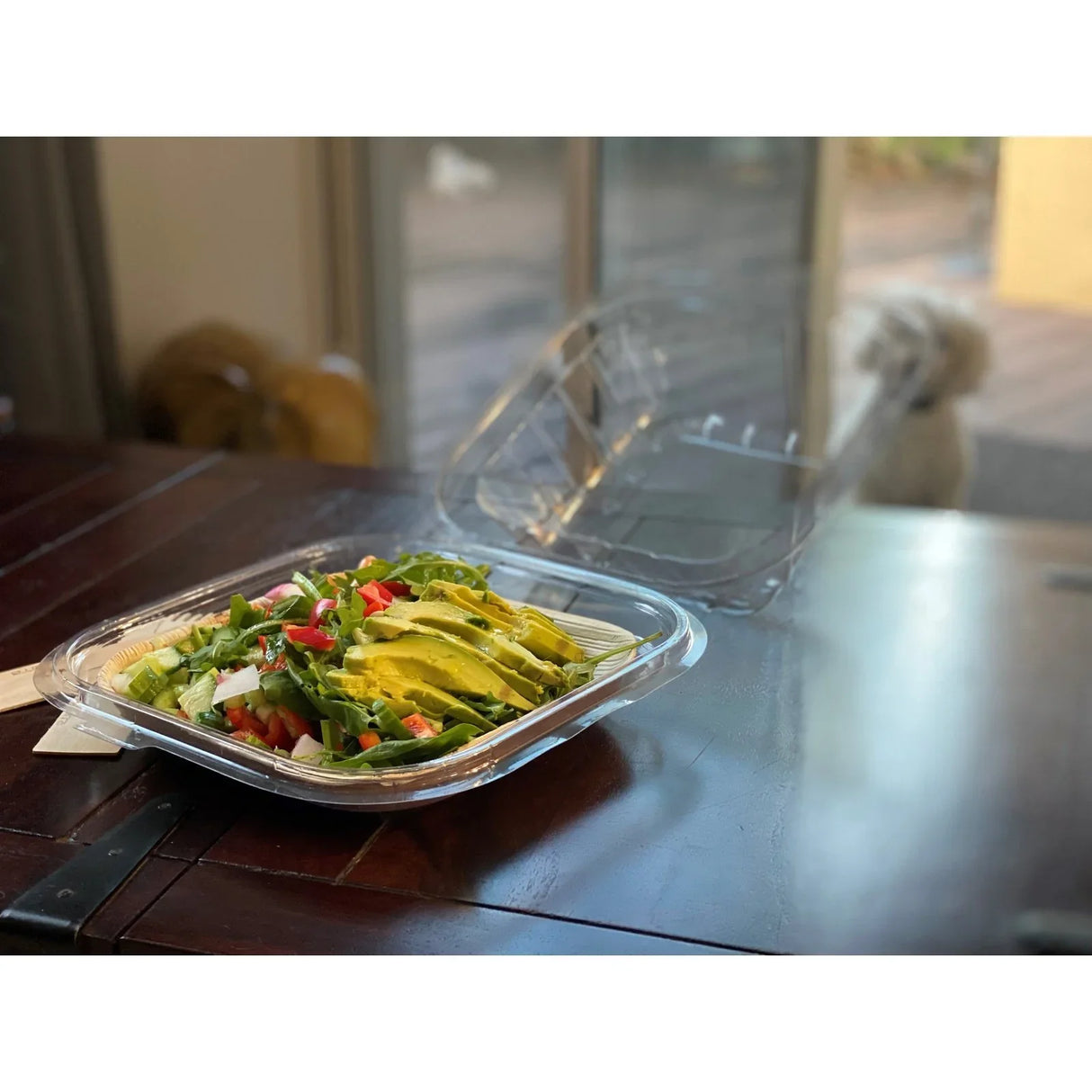 Lids, Plate, Plastic, 8 Inch, Square,2 - 75 COUNT