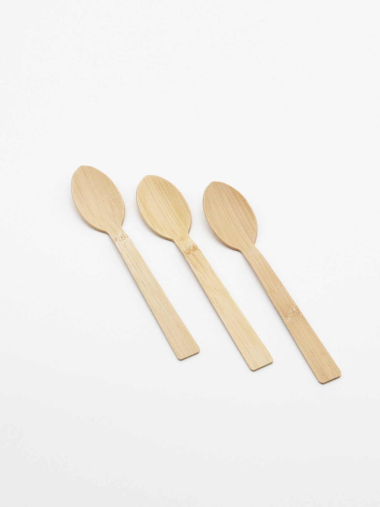 Spoons, Bamboo,10 - 100 EACH