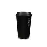Cups, 10 Ounce, Paper, Black, Double-Wall, 3.5 x 3.3 Inch,20 - 25 COUNT