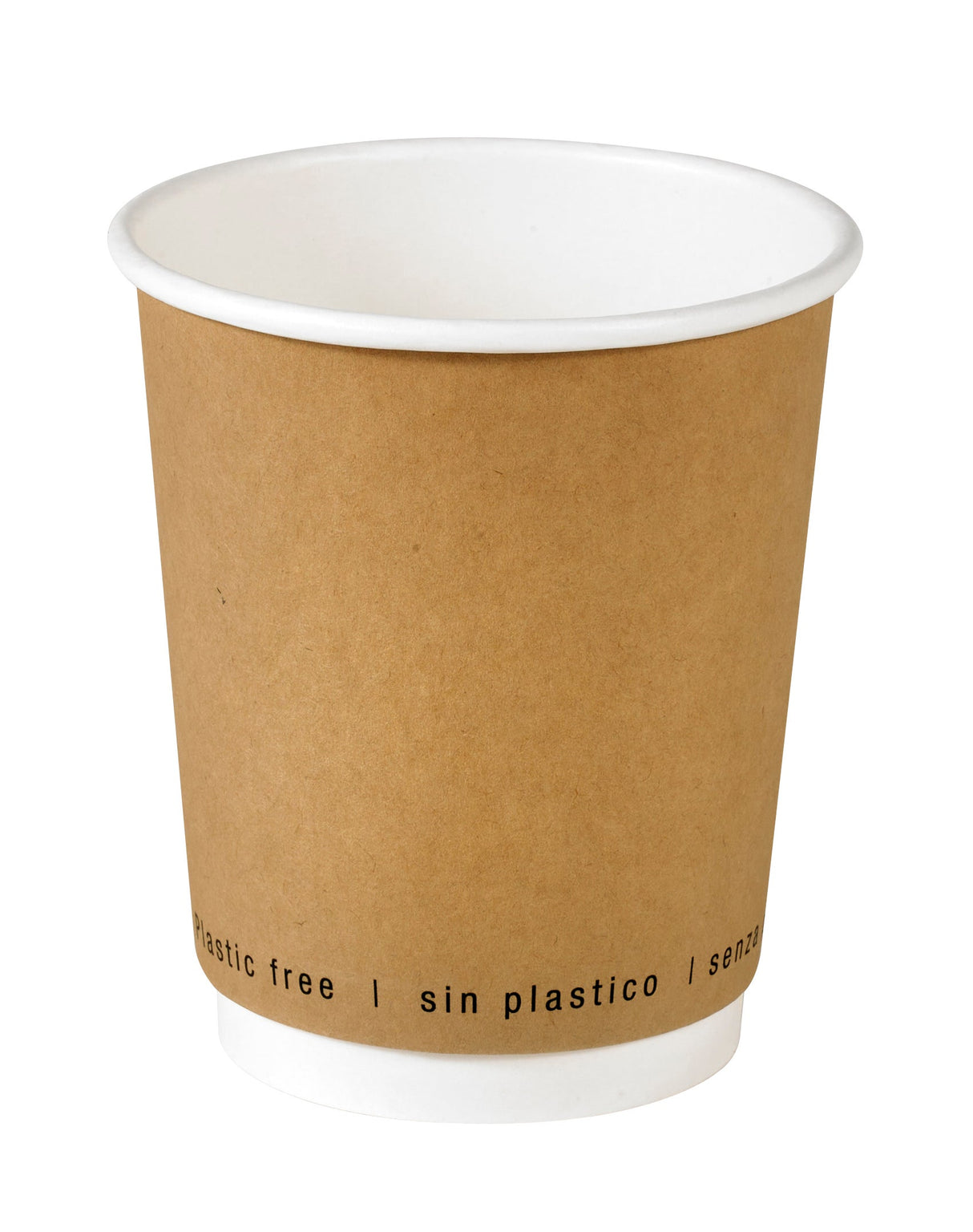 Cups, 8 Ounce, Paper, Kraft, Double-Wall,20 - 50 COUNT