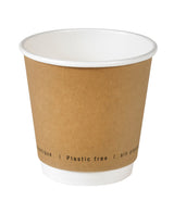 Cups, 10 Ounce, Paper, Kraft, Double-Wall,20 - 50 COUNT