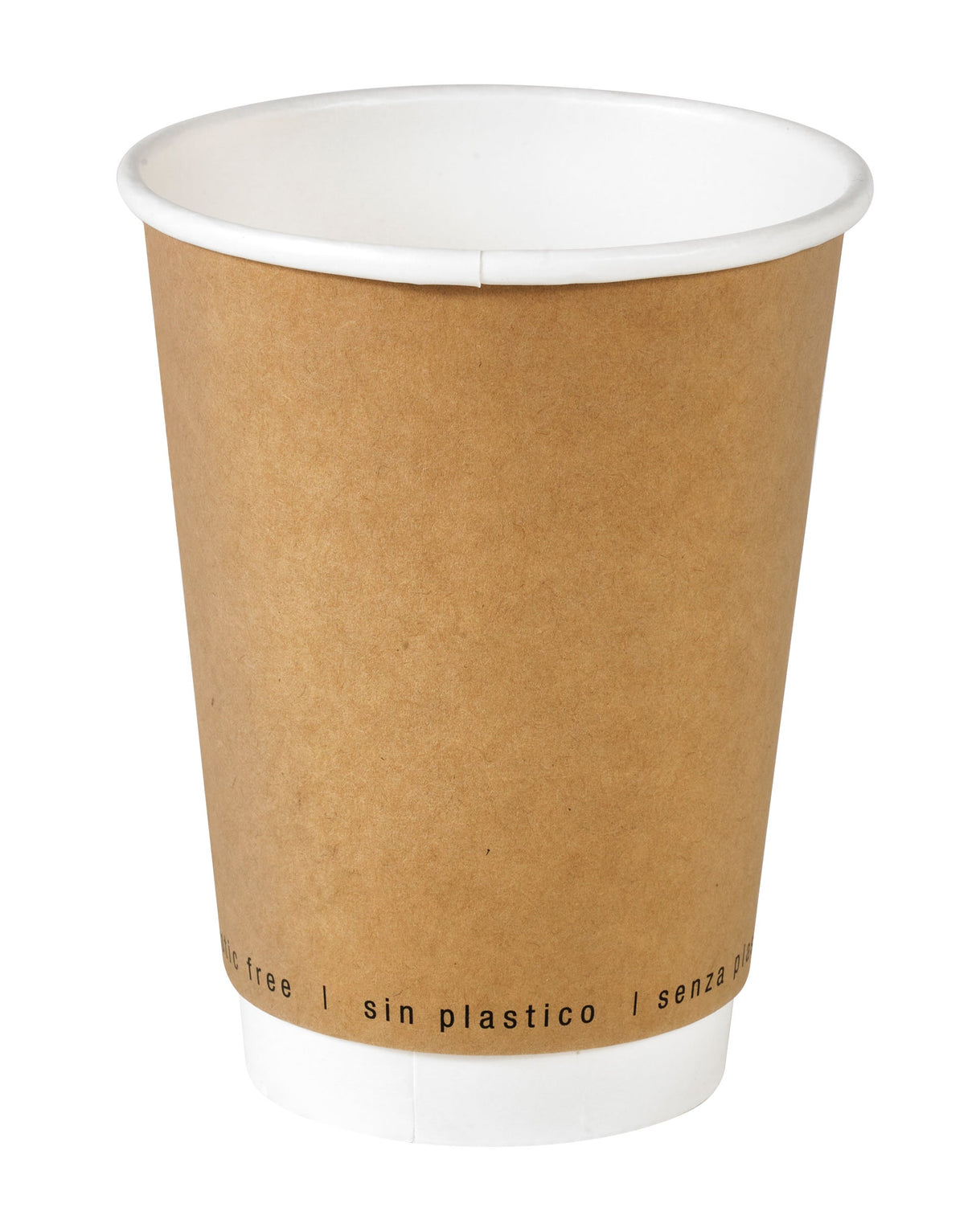 Cups, 12 Ounce, Paper, Kraft, Double-Wall,20 - 50 COUNT