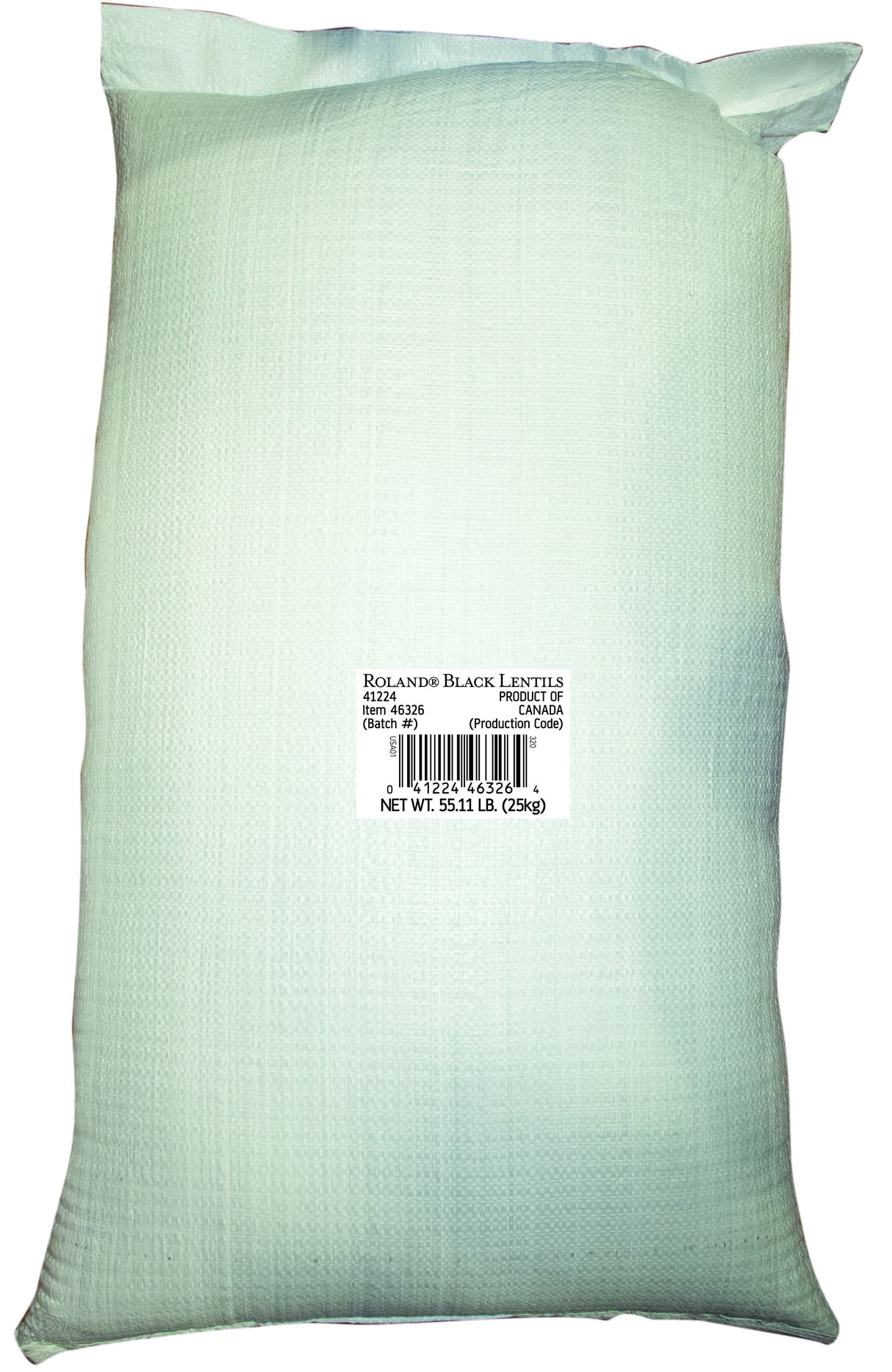 Lentils, Black, Dried,1 - 55.11 POUND