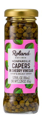 Capers, Nonpareil, in Sherry Vinegar,24 - 3.75 FLUID