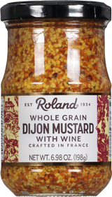 Mustard, Dijon, Whole Grain, contains Wine,12 - 6.98 OUNCE