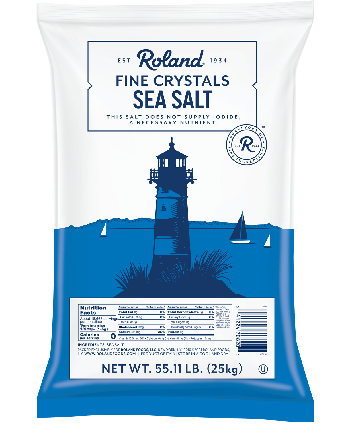 Salt, Sea, Fine,1 - 55.11 POUND