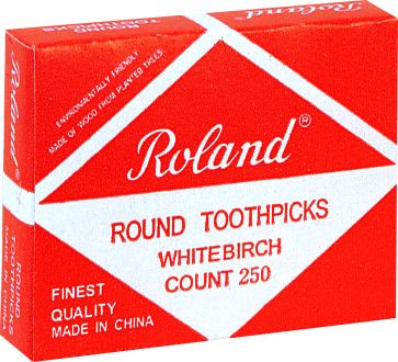 Toothpicks, Round, Wood,576 - 250 COUNT