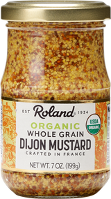 Mustard, Dijon, Whole Grain,12 - 7 OUNCE
