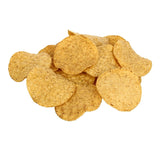 Chips, Tortilla, Fried, Yellow, Round,6 - 2 POUND