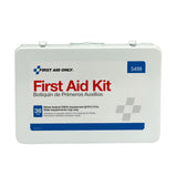 Kit, First Aid, 36 Person, Bloodborne Pathogen & CPR, Metal Case,1 - 155 PIECE