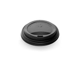 Lids, Hot Cup Lid, 3.11 x 0.39 Inch, Plastic, Black, PLA, Fits 79 Series Cups,20 - 50 COUNT