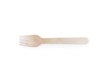 Forks, Wood, Natural, 6 Inch, Birch, Compostable,10 - 100 COUNT
