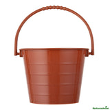 Cups, Dessert, Mini Serve 2 Ounce, Plastic, Brown, Bucket-Shape, Round, 3.25 x 3.25 x 2.25 Inch,25 - 1 EACH