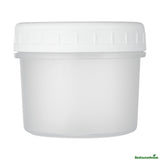 Cups, Dessert, Mini Serve 7 Ounce, Plastic, Clear, Round, 2.75 x 2.75 x 2.50 Inch, includes Lid,25 - 1 EACH