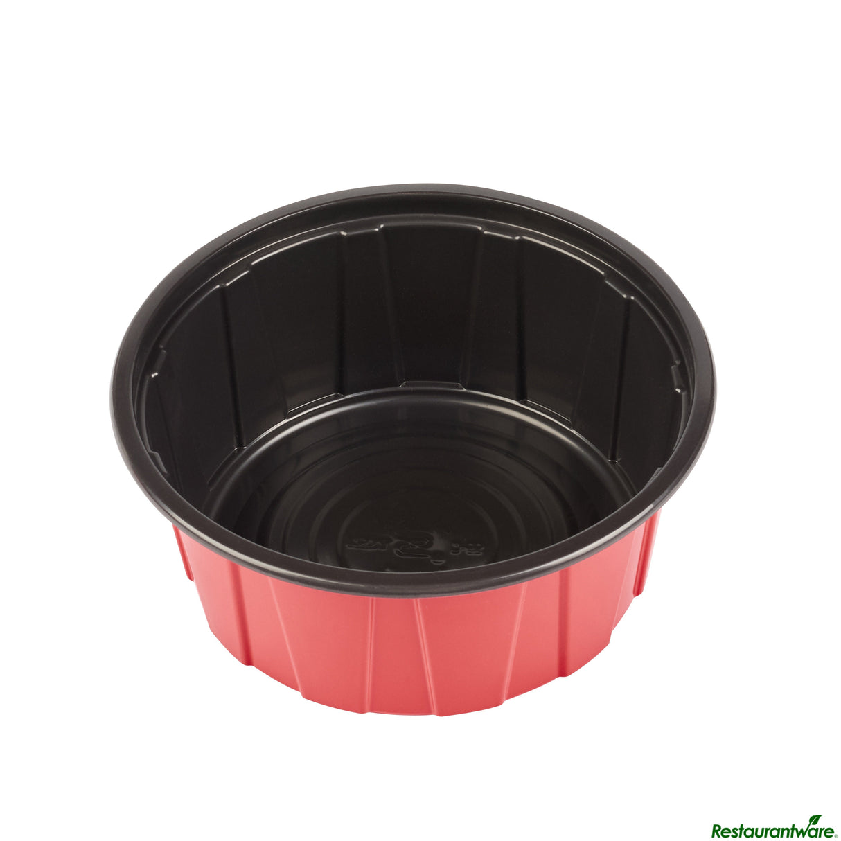 Boxes, Take-Out, Bento Tek 42 Ounce, Plastic, Red, 7 x 7 x 3.25 Inch, Round,50 - 1 EACH