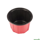 Boxes, Take-Out, Bento Tek 58 Ounce, Plastic, Red, 7 x 7 x 4.5 Inch, Round,50 - 1 EACH