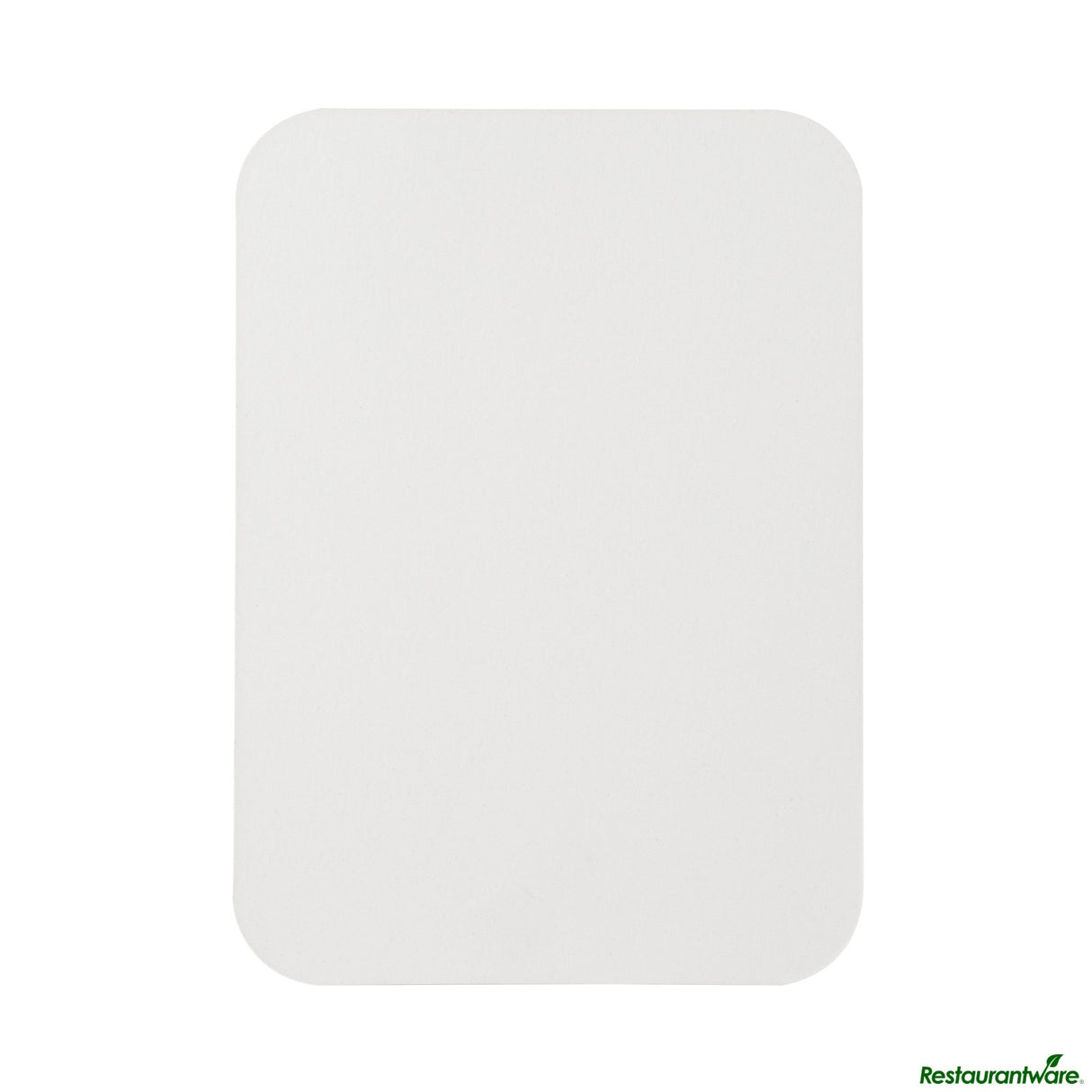 Lids, Foil Lux, Foil-Laminated Paper, White, Oblong, for 5 Pound Containers,100 - 1 EACH