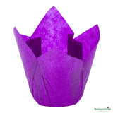 Cups, Tulip Baking, 4 Ounce, Paper, Violet, Greaseproof,1 - 200 COUNT