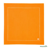 Napkins, Cocktail, Napluxe, Orange, 4.5 x 4.5 Inch,1 - 500 COUNT