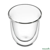 Cups, Coffee, 7 Ounce, Glass, Double Wall,6 - 2 COUNT