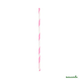 Cake Pop & Lollipop Stick, 6 x 0.16 Inch, Paper, Pink Spirals,25 - 1 EACH