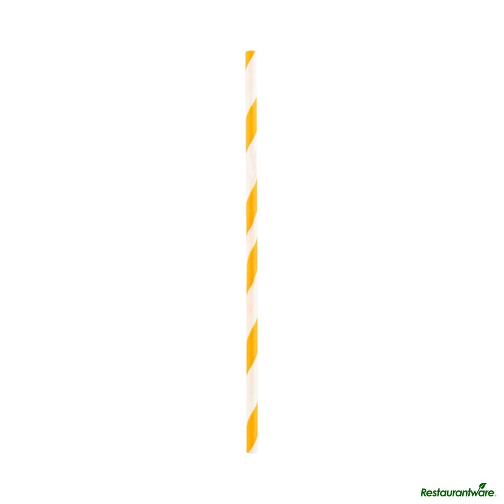 Cake Pop & Lollipop Stick, 6 x 0.16 Inch, Paper, Orange Spirals,25 - 1 EACH