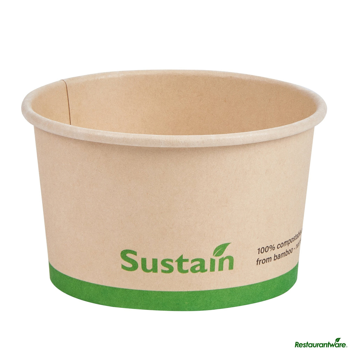 Cups, To-Go, 5 Ounce, PLA-Lined Bamboo Paper, Round, 3.25 x 3.25 x 2 Inch, Compostable,50 - 1 EACH