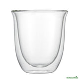 Cups, Coffee, Glass, 7 Ounce, Double-Wall, Borosilicate, 3.50 x 3.50 x 3.75 Inch,2 - 1 EACH