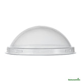 Lids, Dome, Plastic, Clear, Round, for 6 Ounce Dessert Cups,25 - 1 EACH
