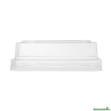 Lids, Dome, Plastic, Clear, Rectangle, for 3 Ounce Dessert Cups,25 - 1 EACH