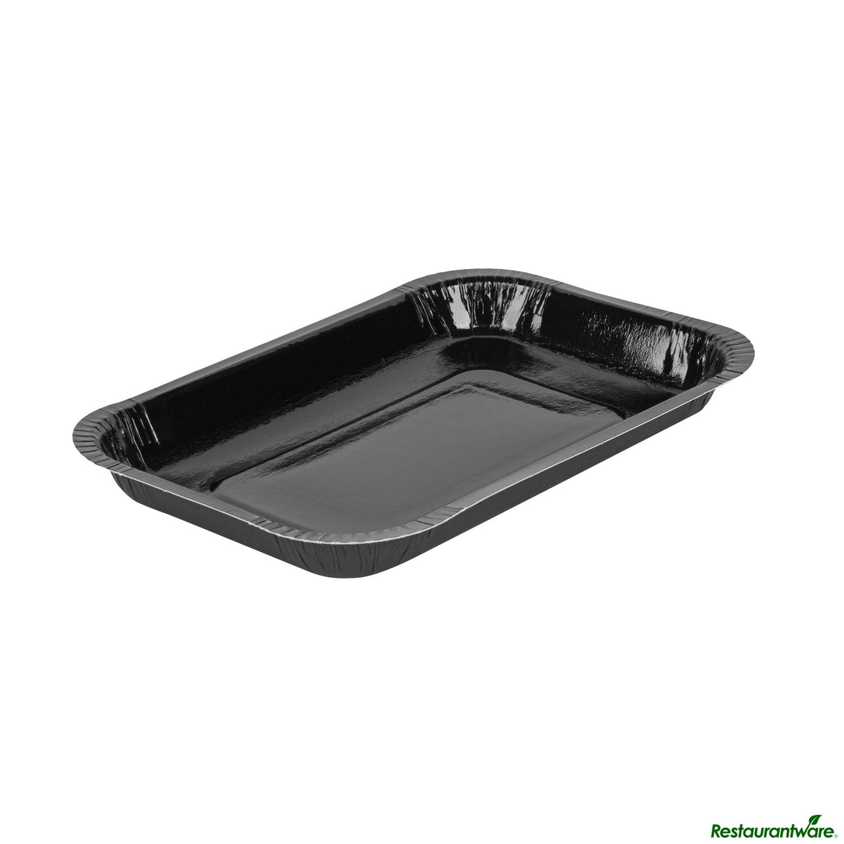 Trays, Baking, Pastry Tek 24 Ounce, Paperboard, Black, Rectangle, 8.25 x 5.5 x 1 Inch, Oven-Safe,25 - 1 EACH