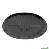 Trays, Pizza, 18 Inch, Paperboard, Black, Round, Oven-Safe,25 - 1 EACH