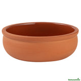 Bowls, Cazuela, Terra Tek 7 Ounce, Terracotta, Brown Glazed Interior, 4.50 x 4.50 x 1.50 Inch, Oven-Safe,2 - 1 EACH