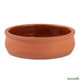 Bowls, Cazuela, Terra Tek 9 Ounce, Terracotta, Brown Glazed Interior, 4.75 x 4.75 x 1.50 Inch, Oven-Safe,2 - 1 EACH